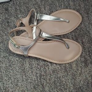 Call It Spring Elegant Gold Women's Sandals Size US 9, EUR 40, UK 7